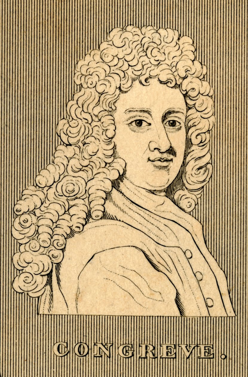 Congreve, 1670-1729, 1830. af Unbekannt