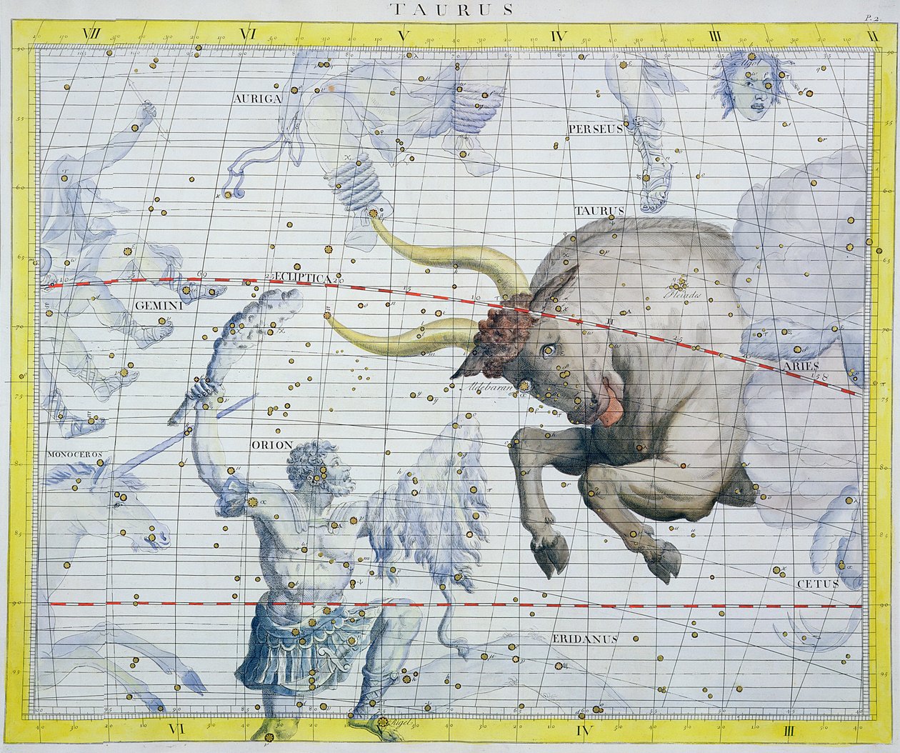 Tyrens stjernebillede, 1729 af Unbekannt