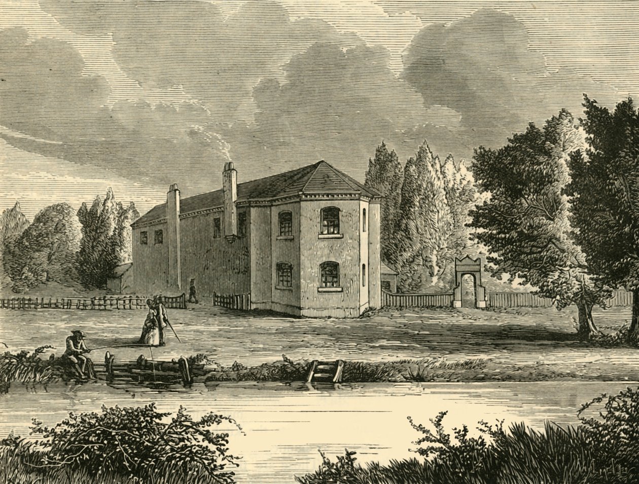 Københavns Hus, c1872. af Unbekannt