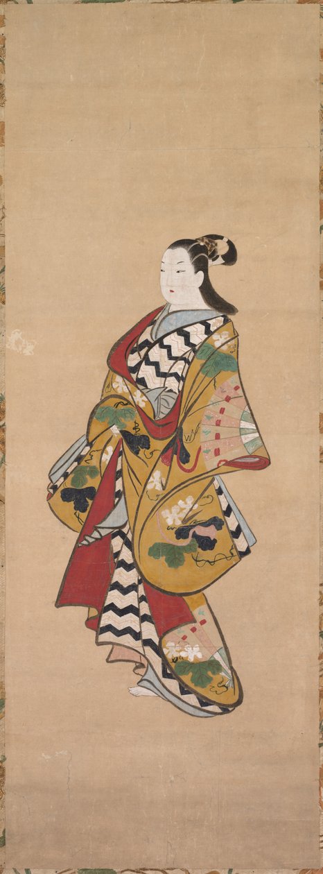 Kurtisane, 1700-tallet. af Unbekannt