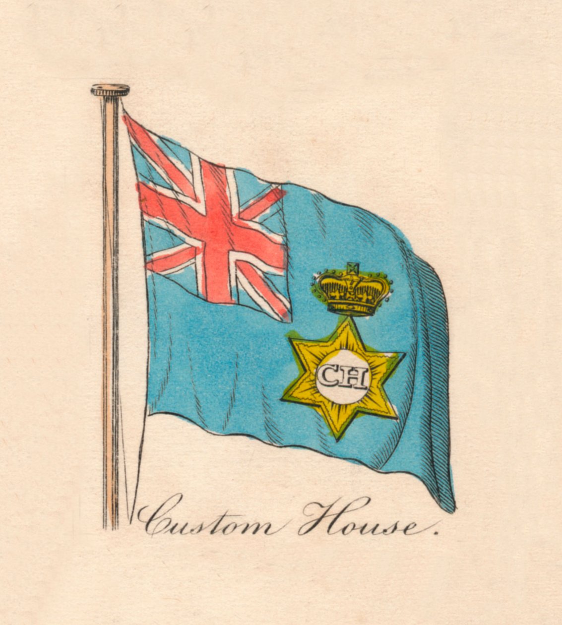 Toldbod 1838 af Unbekannt