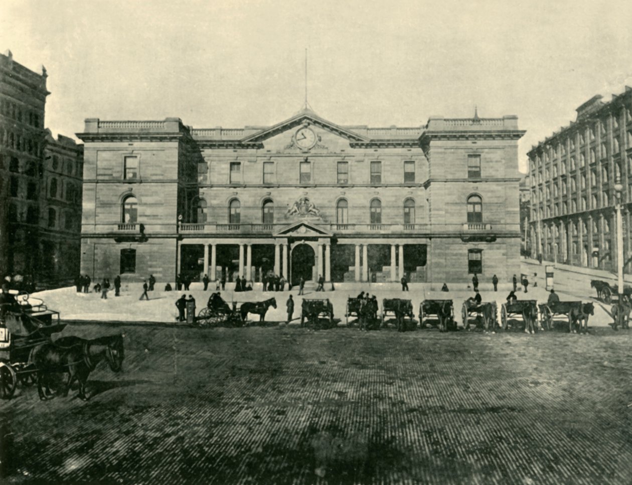 Custom House, Sydney, 1901. af Unbekannt