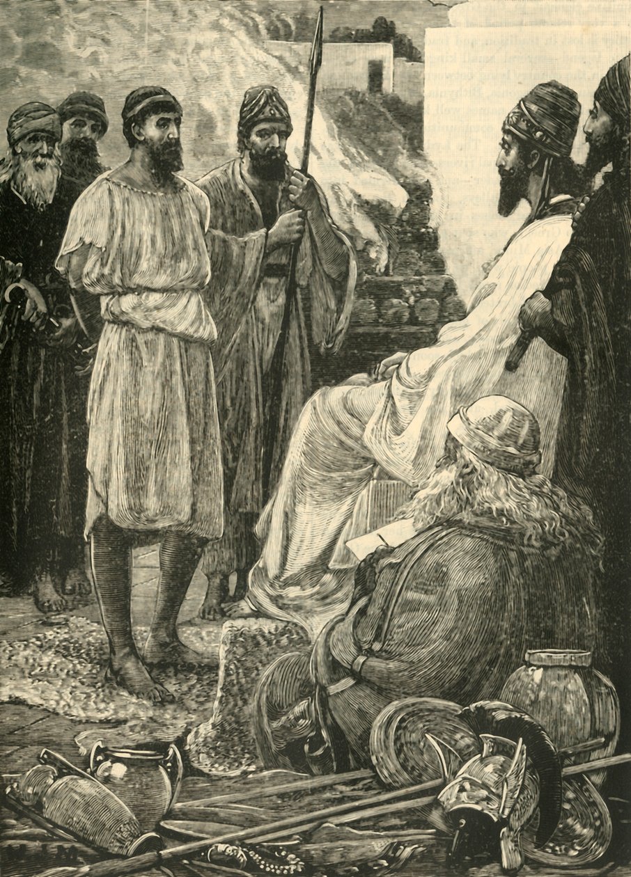 Kyros og Krøsus, 1890. af Unbekannt