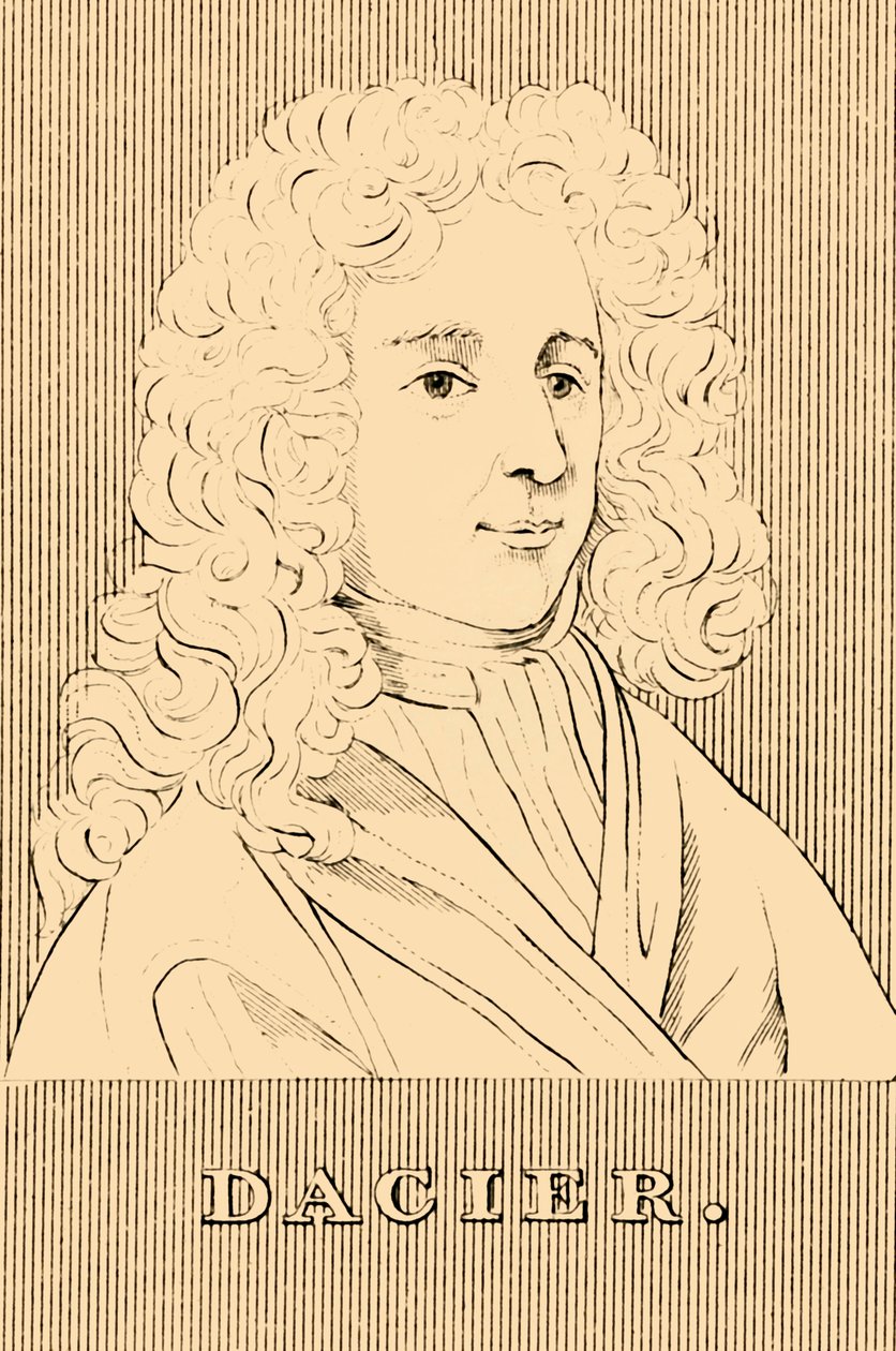 Dacier, 1651-1722, 1830. af Unbekannt