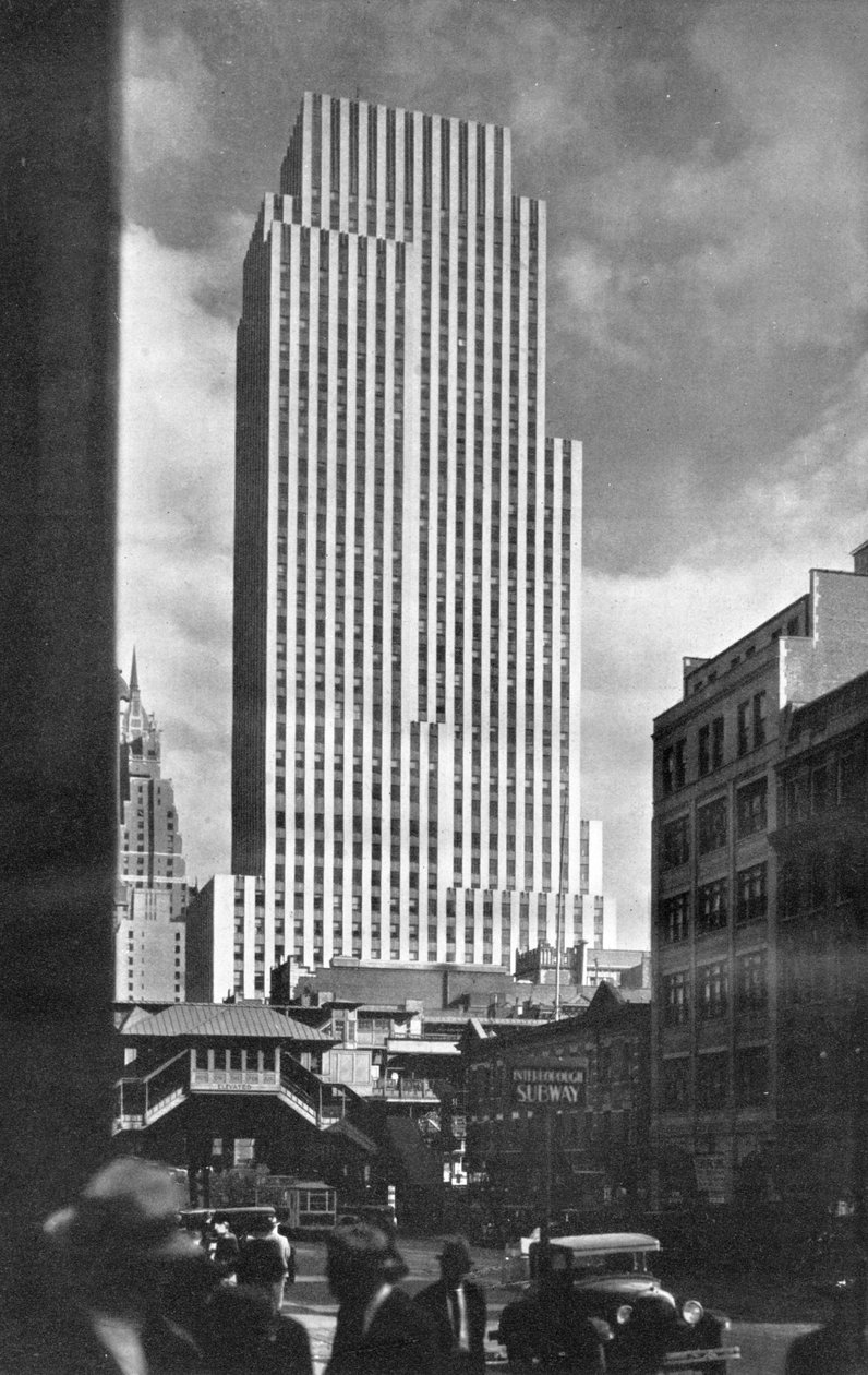 Daily News Building, New York City, 1933 af Unbekannt