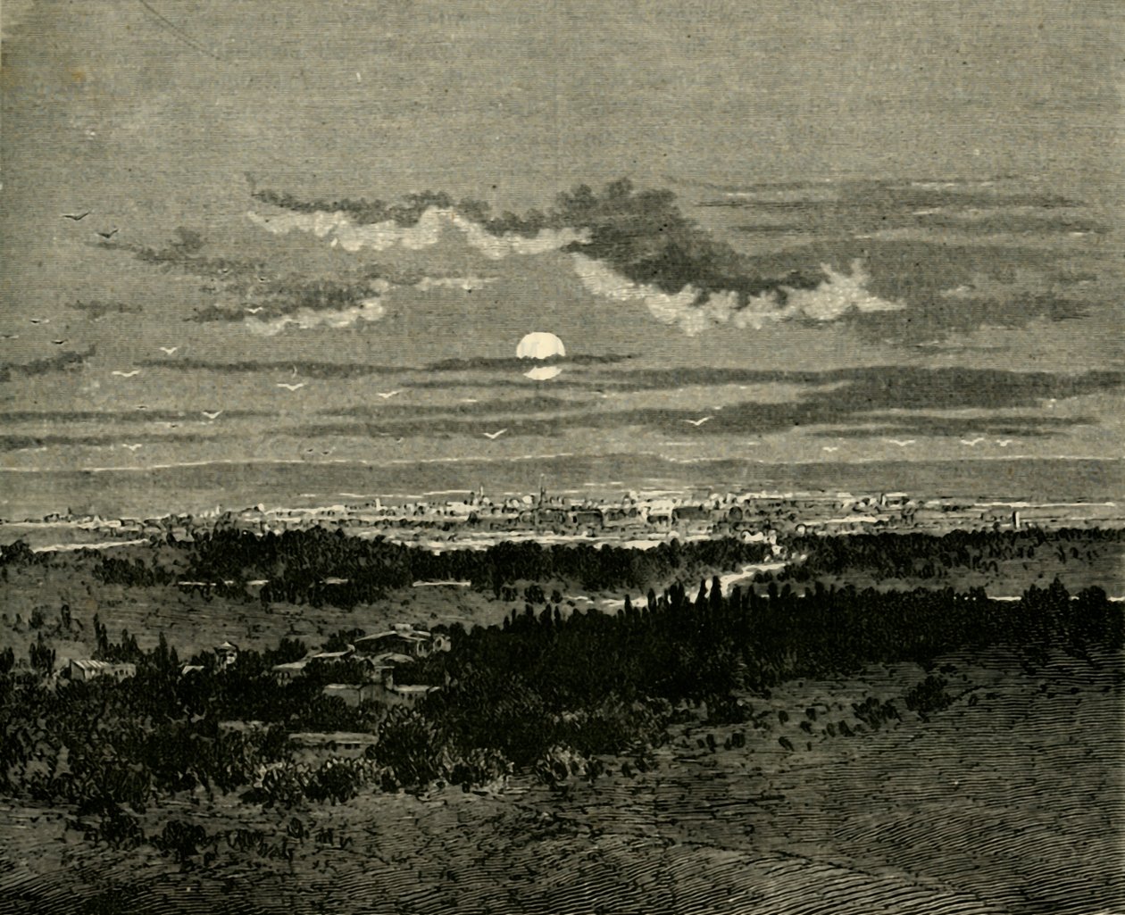 Damaskus, 1890. af Unbekannt