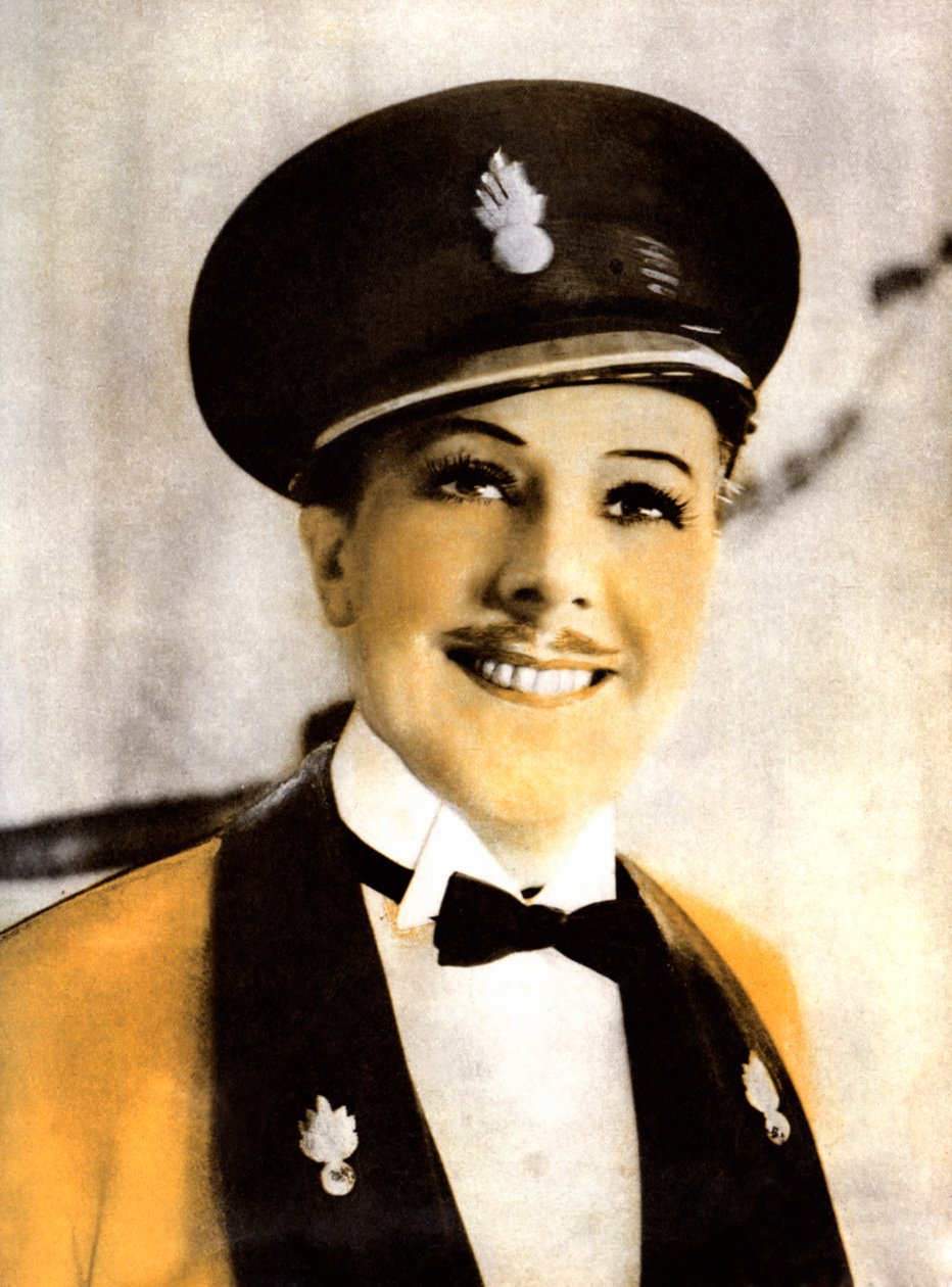 Dame Cicely Courtneidge, engelsk skuespillerinde, 1934-1935 af Unbekannt