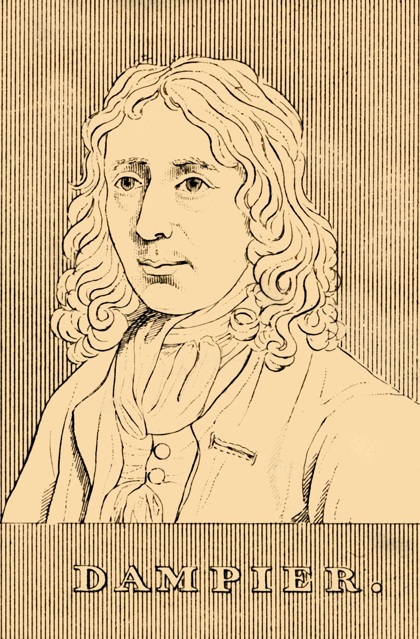 Dampier, 1651-1715, 1830. af Unbekannt