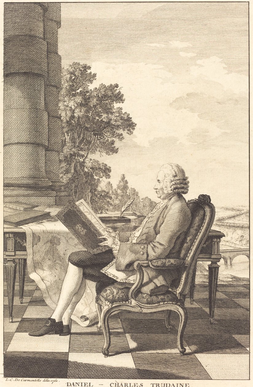 Daniel-Charles Trudaine, ca. 1761. af Unbekannt