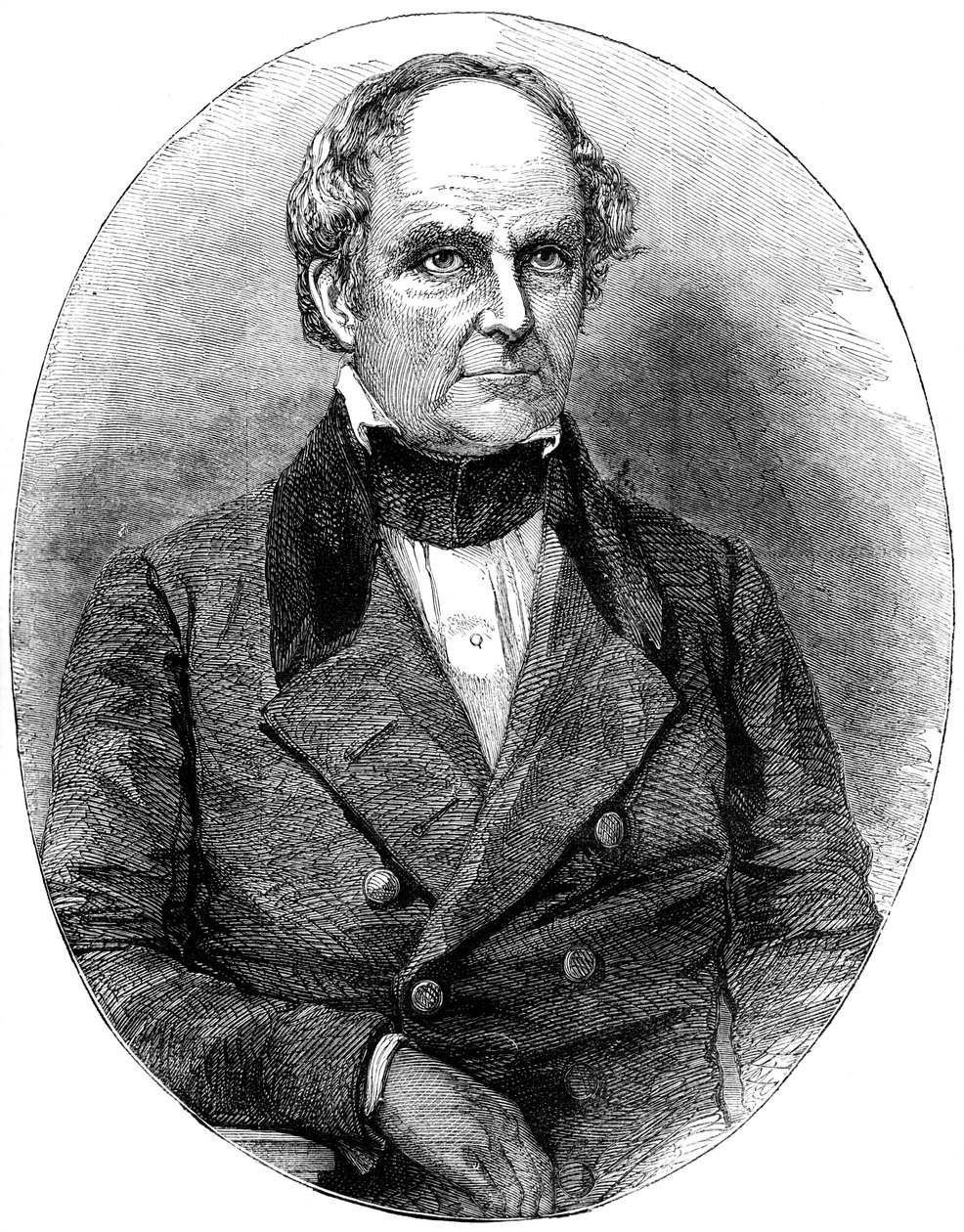 Daniel Webster, amerikansk statsmand fra det 19. århundrede ca. 1880 af Unbekannt