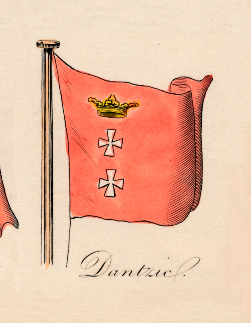 Dantzic, 1838 af Unbekannt