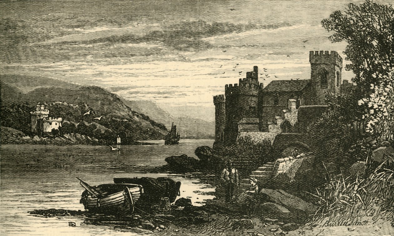 Dartmouth Castle, 1898. af Unbekannt