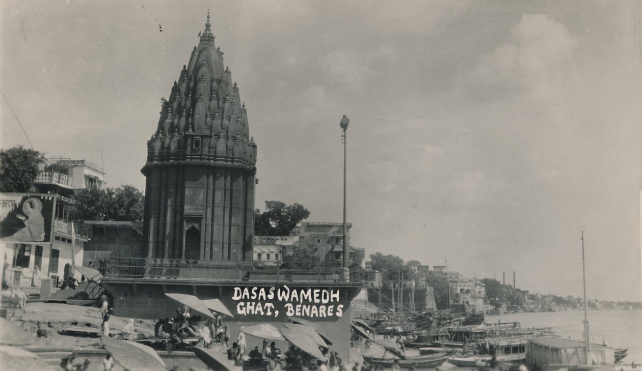 Dasaswamedh Ghat, Benares. af Unbekannt