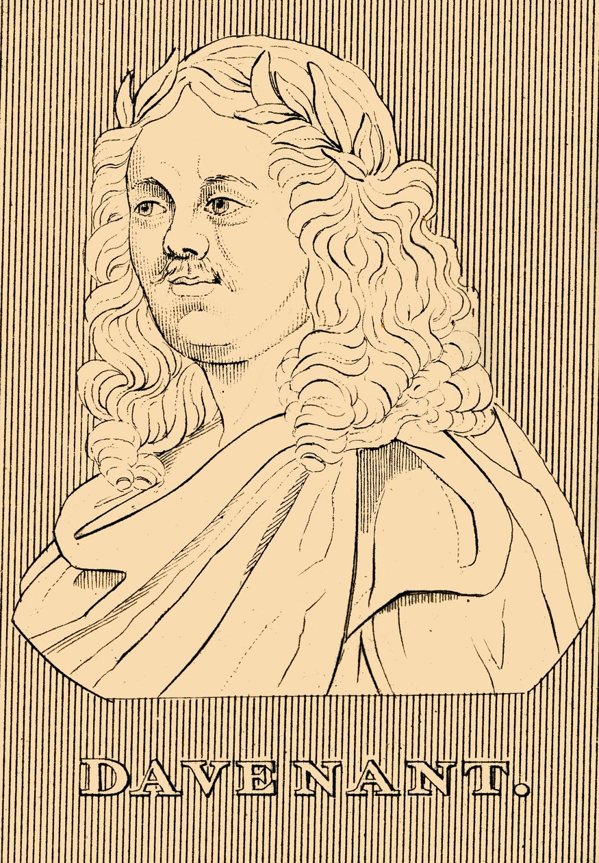 Davenant, 1606-1668, 1830. af Unbekannt