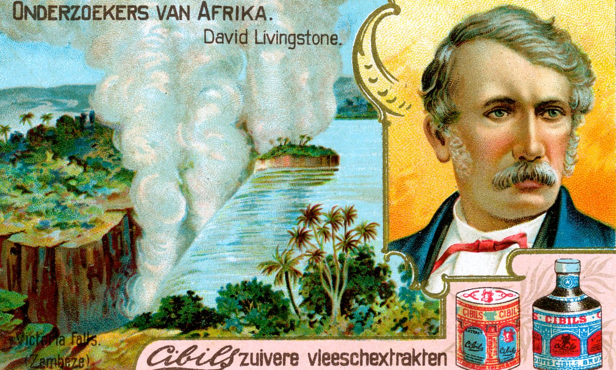 David Livingstone, skotsk missionær, c1900 af Unbekannt