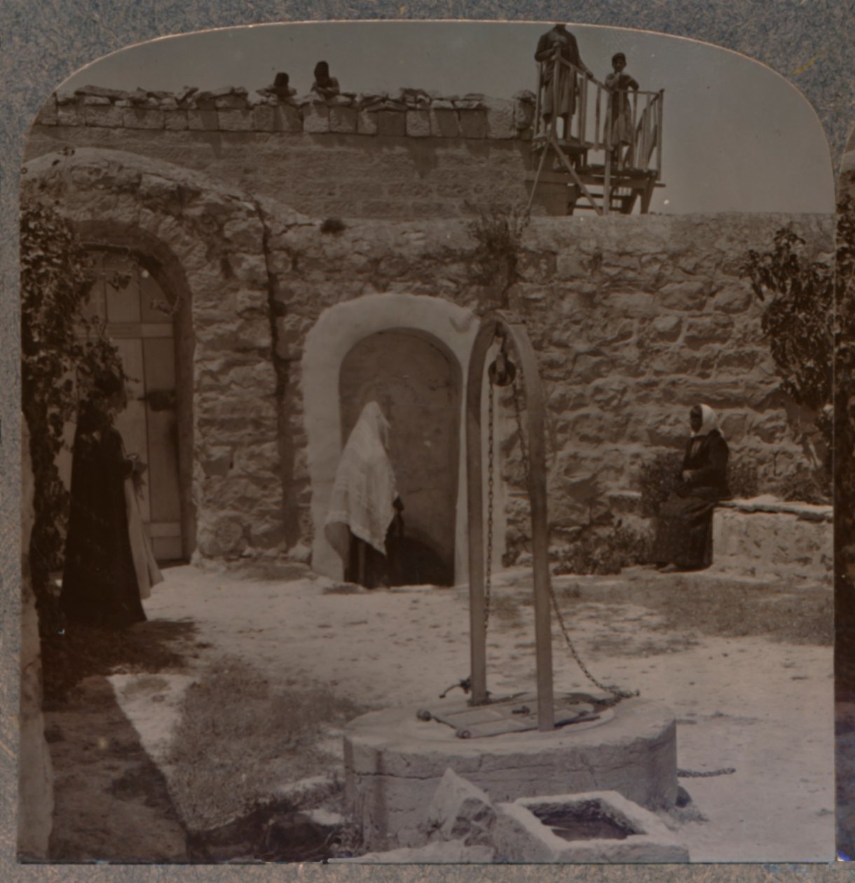 Davids godt i udkanten af Betlehem, c1900 af Unbekannt