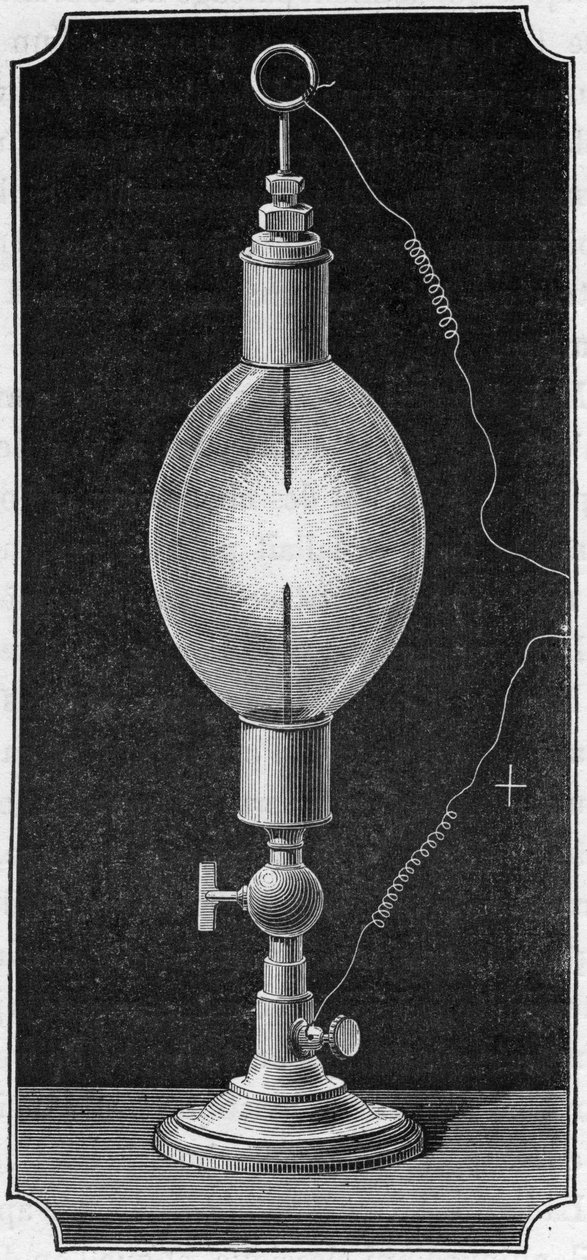 Davys elektriske æg, 1883 af Unbekannt