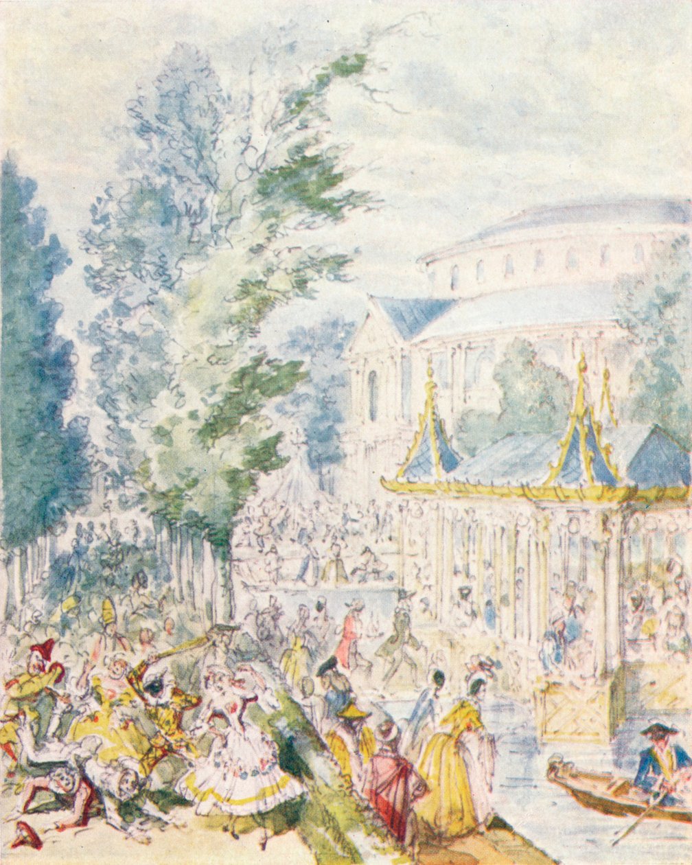 Dagsmaskerade i Ranelagh Gardens, 1842, 1903. af Unbekannt