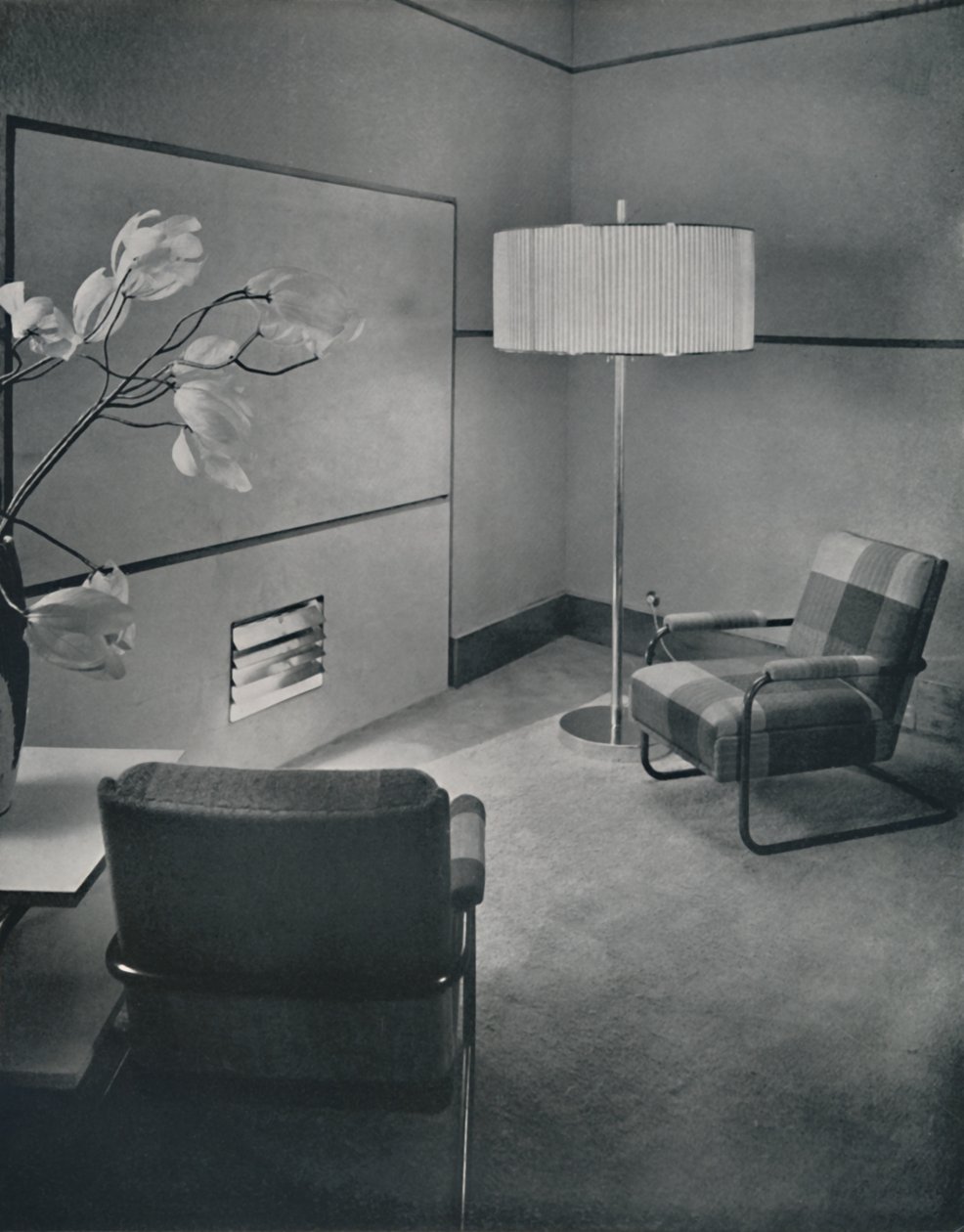 Debatstudie på Broadcasting House, London, 1933 af Unbekannt