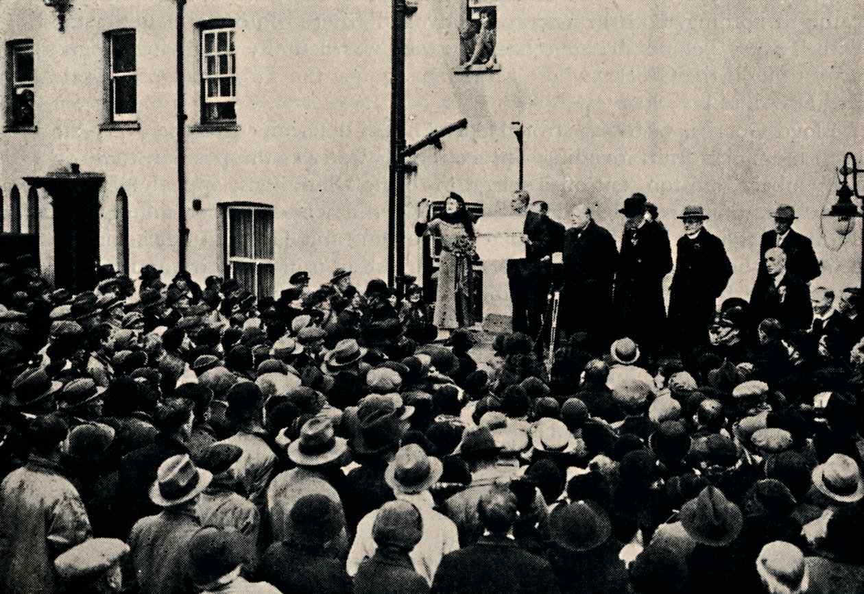 Erklærer afstemningen i Epping, 1924, 1945. af Unbekannt
