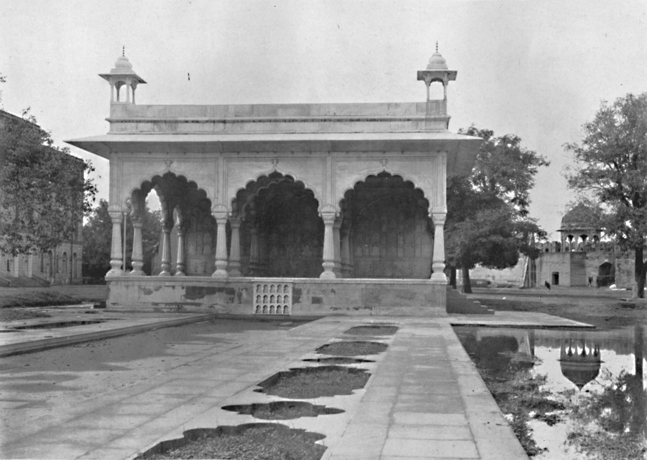 Delhi. Sawan sommerhus i paladset, c1910. af Unbekannt