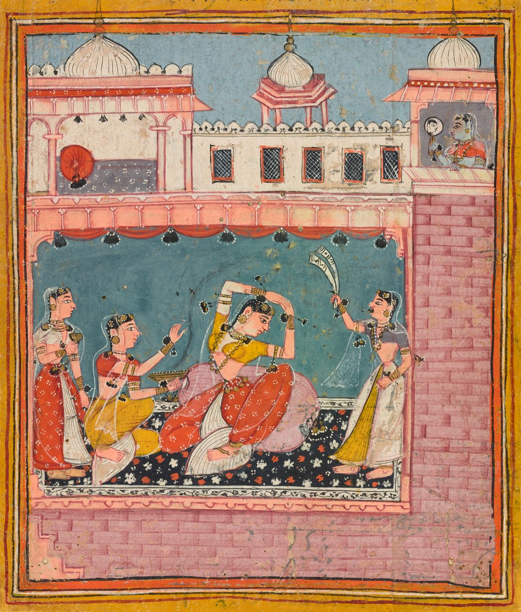 Desavarati Ragini, ca. 1630. af Unbekannt