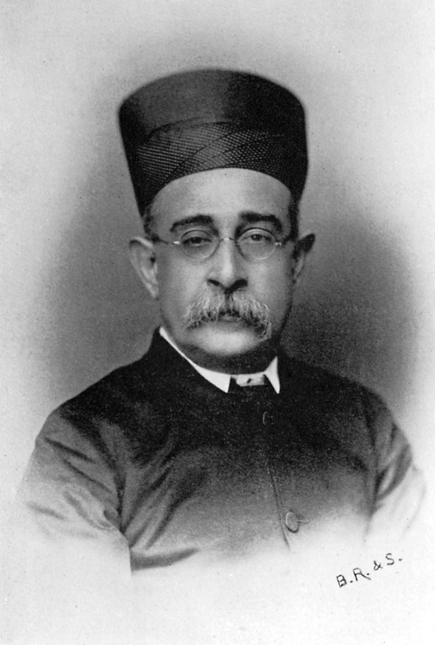 Dinshaw Edulji Wacha, parsi-indisk politiker, 1902-1903 af Unbekannt