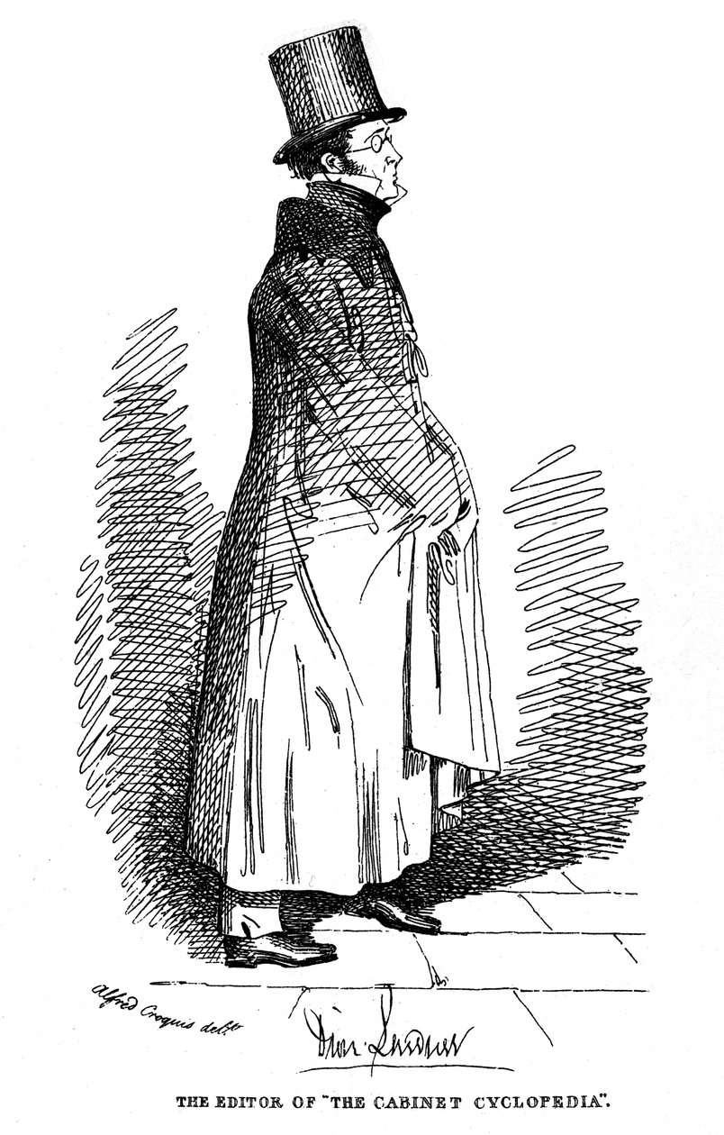 Dionysius Lardner, irsk-født videnskabelig forfatter, 1835 af Unbekannt