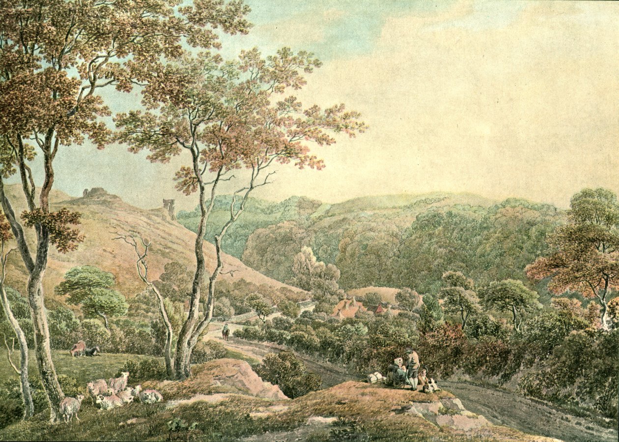 Drysllwyn Castle, Carmarthenshire, c1900. af Unbekannt