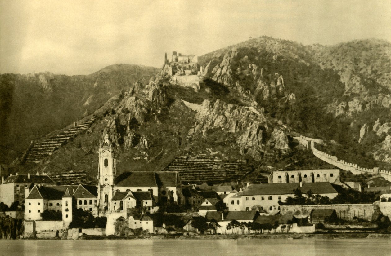 Dürnstein, Wachau, Nedre Østrig, c1935. af Unbekannt