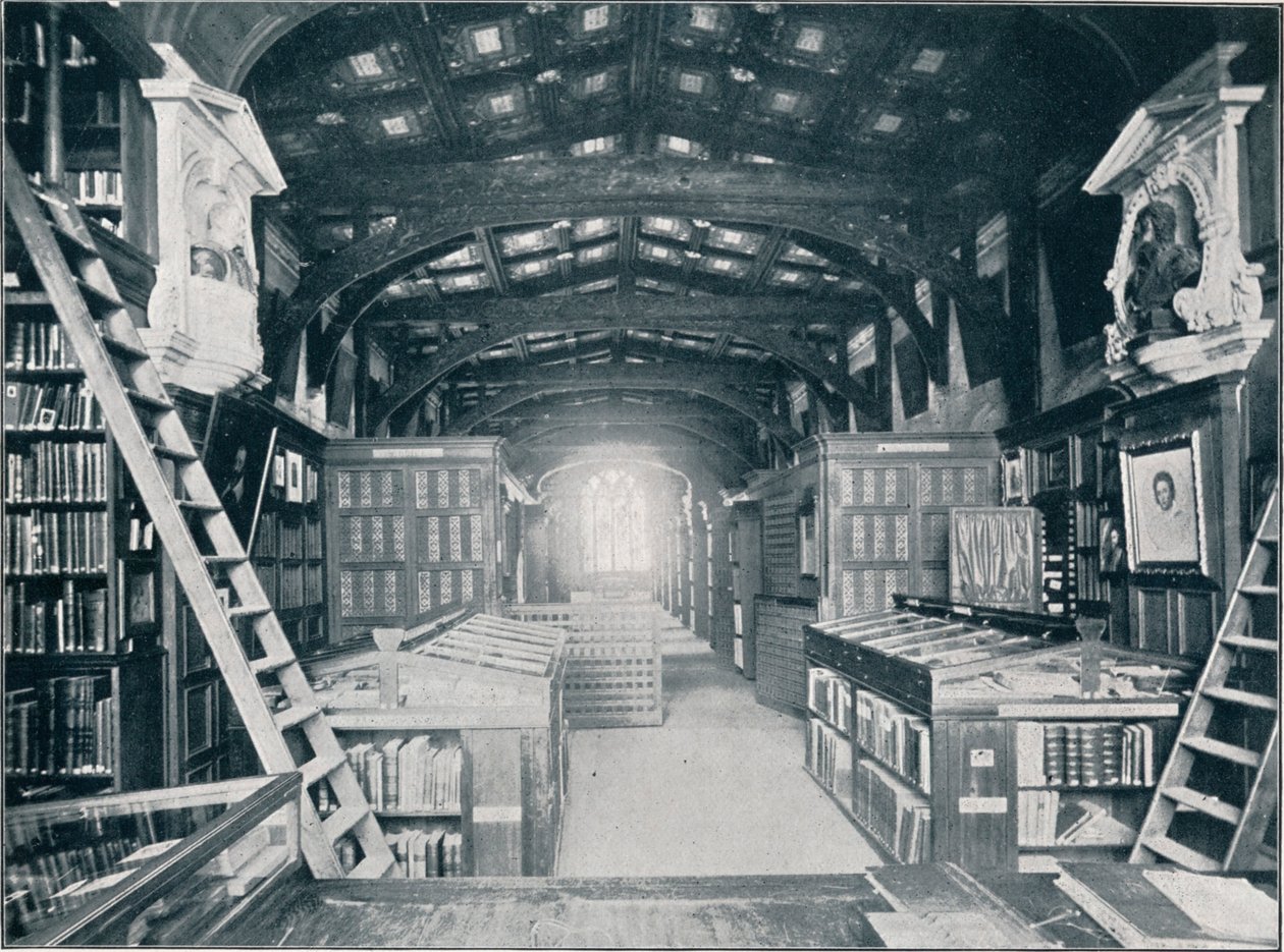 Duke Humphreys bibliotek, c1902 af Unbekannt