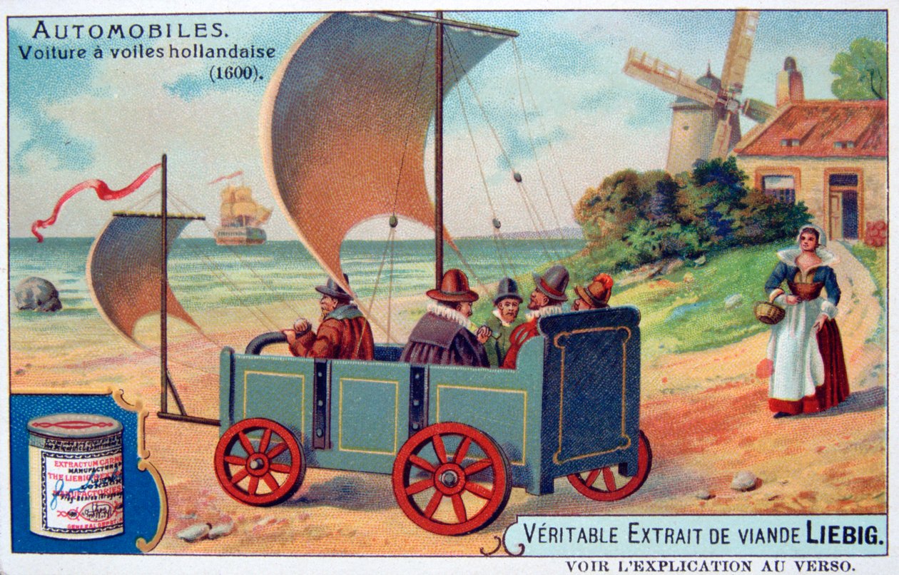Hollandsk Automobil, 1600, c1900 af Unbekannt