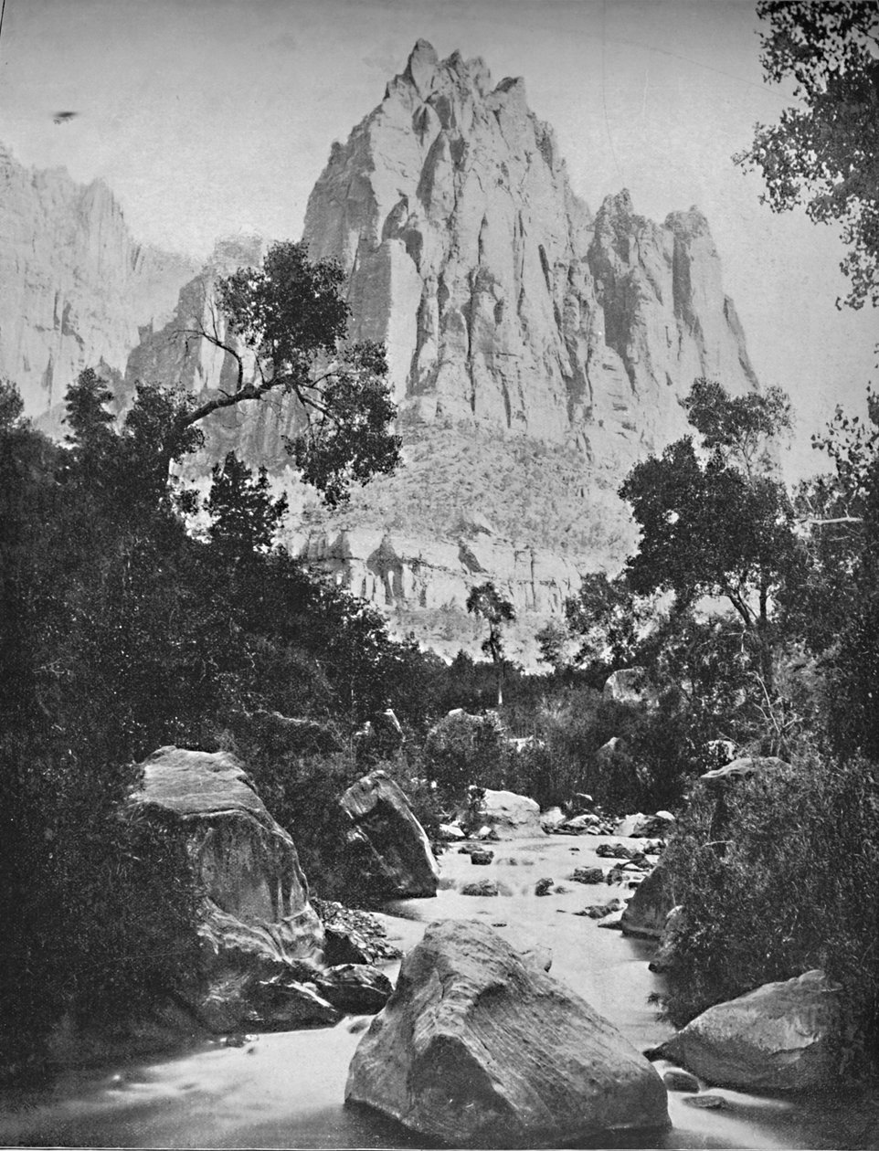 Eagle Crag, Shoshone Falls, Idaho, c1897. af Unbekannt