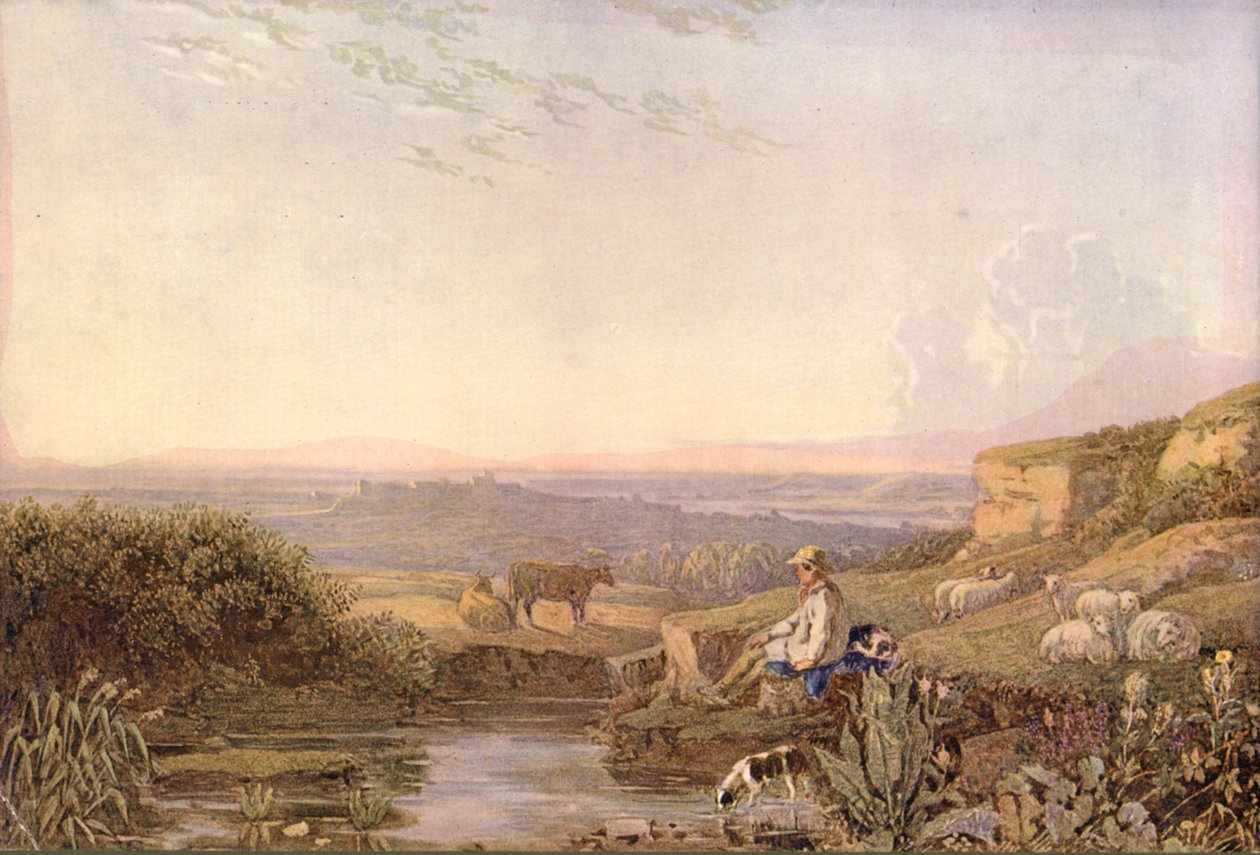 Tidlig morgen, c1900. af Unbekannt