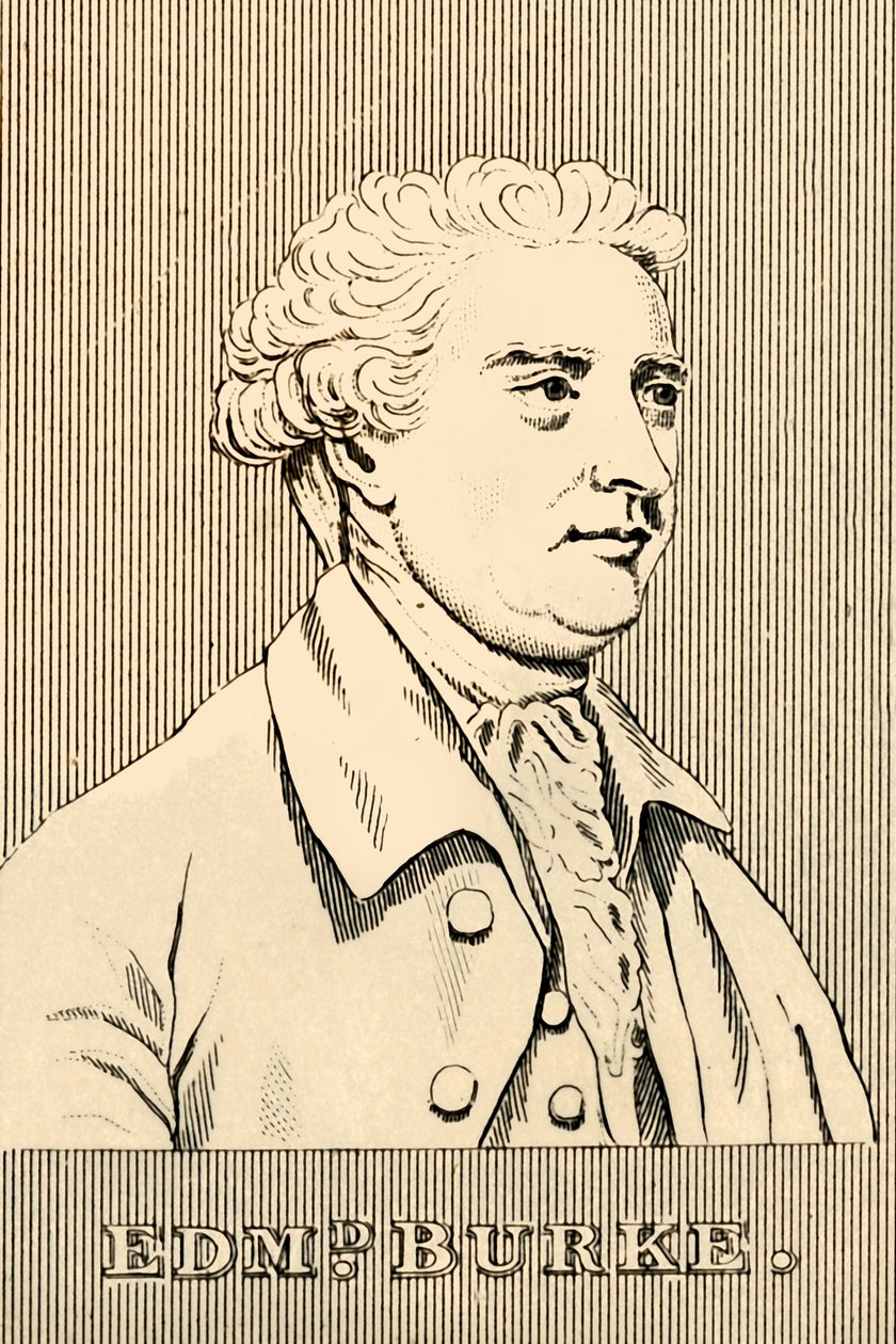 Edmund Burke, 1729-1797, 1830. af Unbekannt