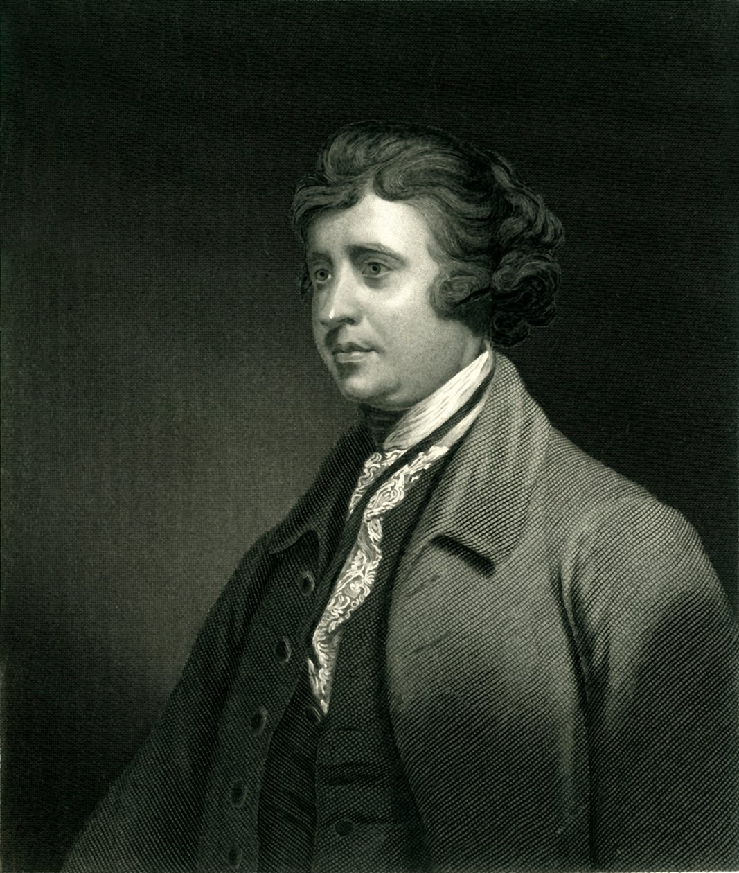 Edmund Burke, c1760, c1884. af Unbekannt