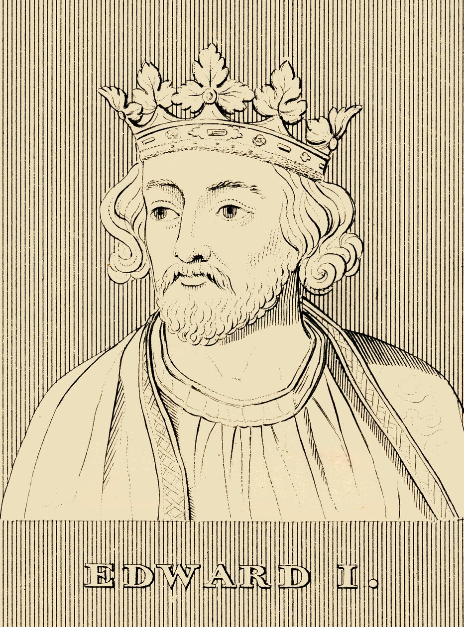 Edward I, 1239-1307, 1830. af Unbekannt