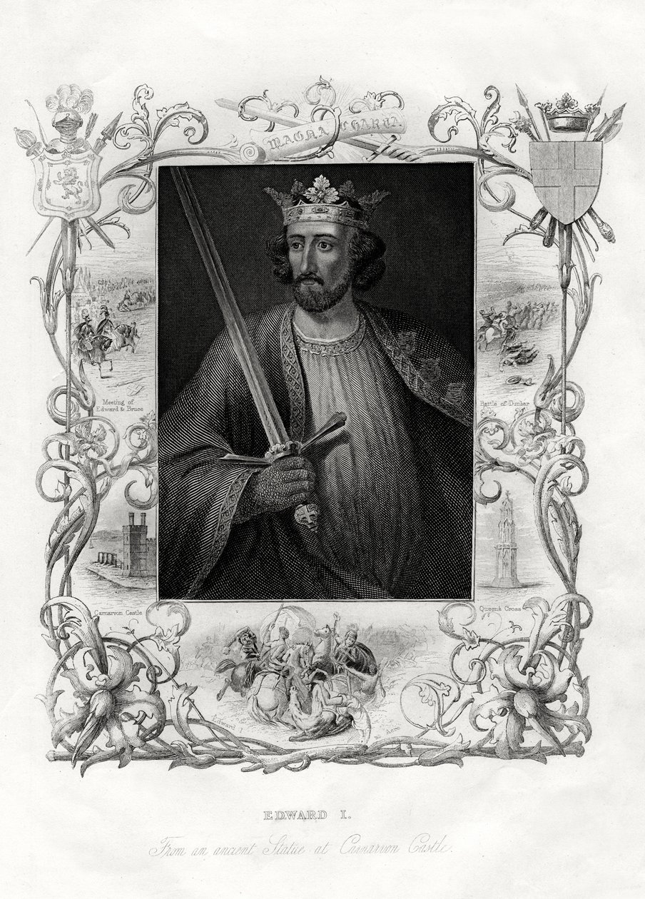 Edward I, 1860 af Unbekannt