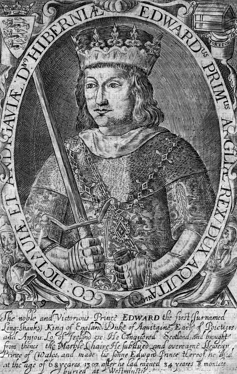 Edward I, konge af England af Unbekannt