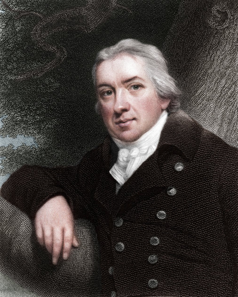 Edward Jenner, engelsk læge, 1837. af Unbekannt