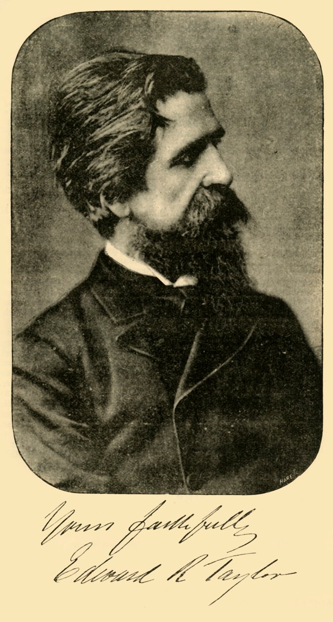 Edward R. Taylor, 1887. af Unbekannt