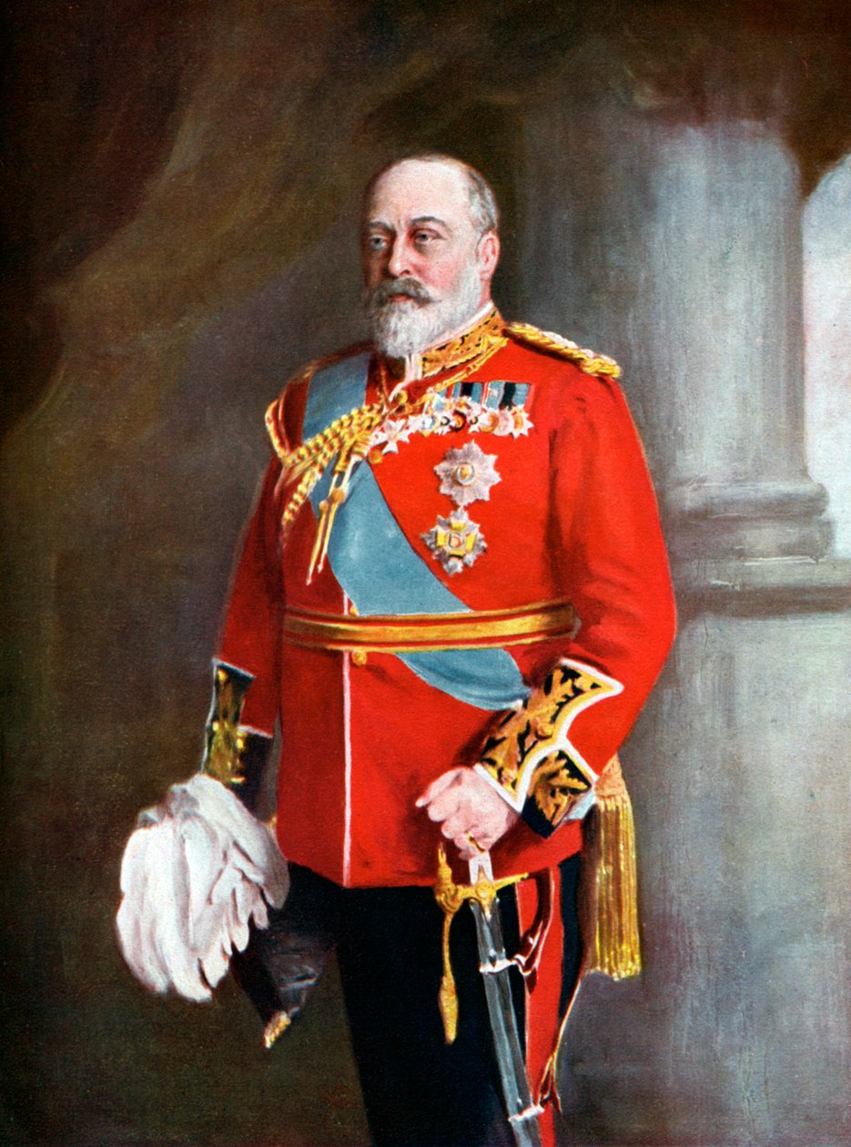 Edward VII, omkring 1900-tallet af Unbekannt