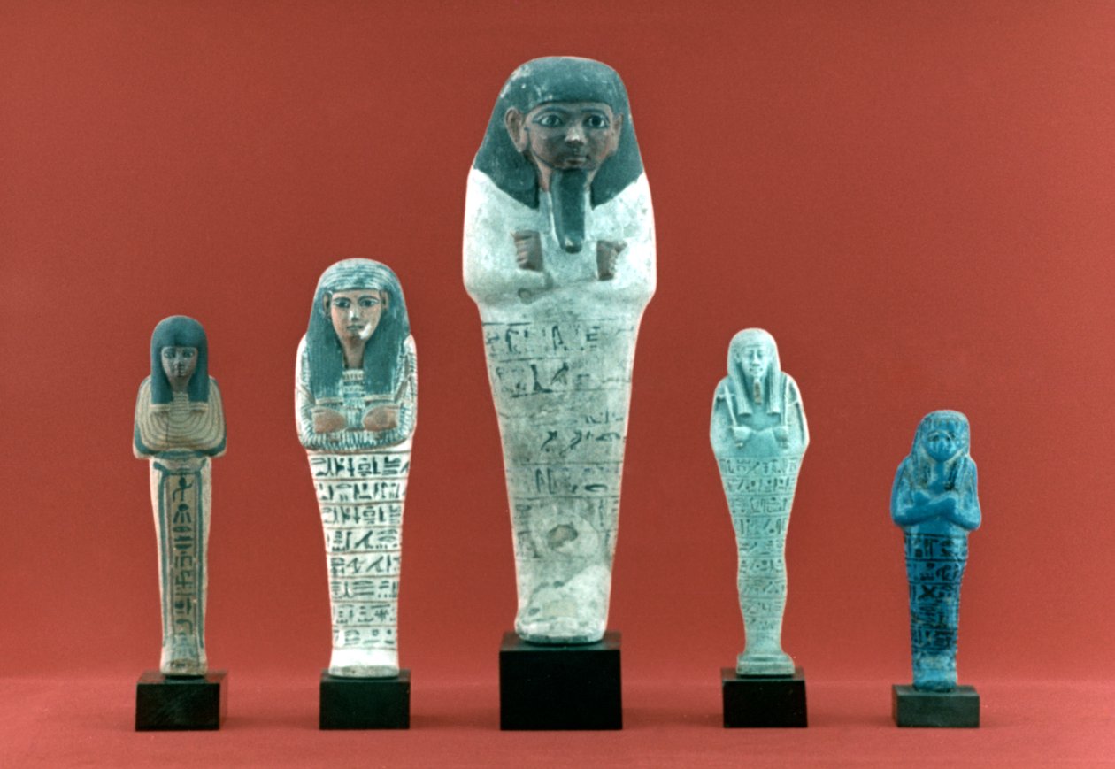 Egyptiske Ushabtis af Unbekannt