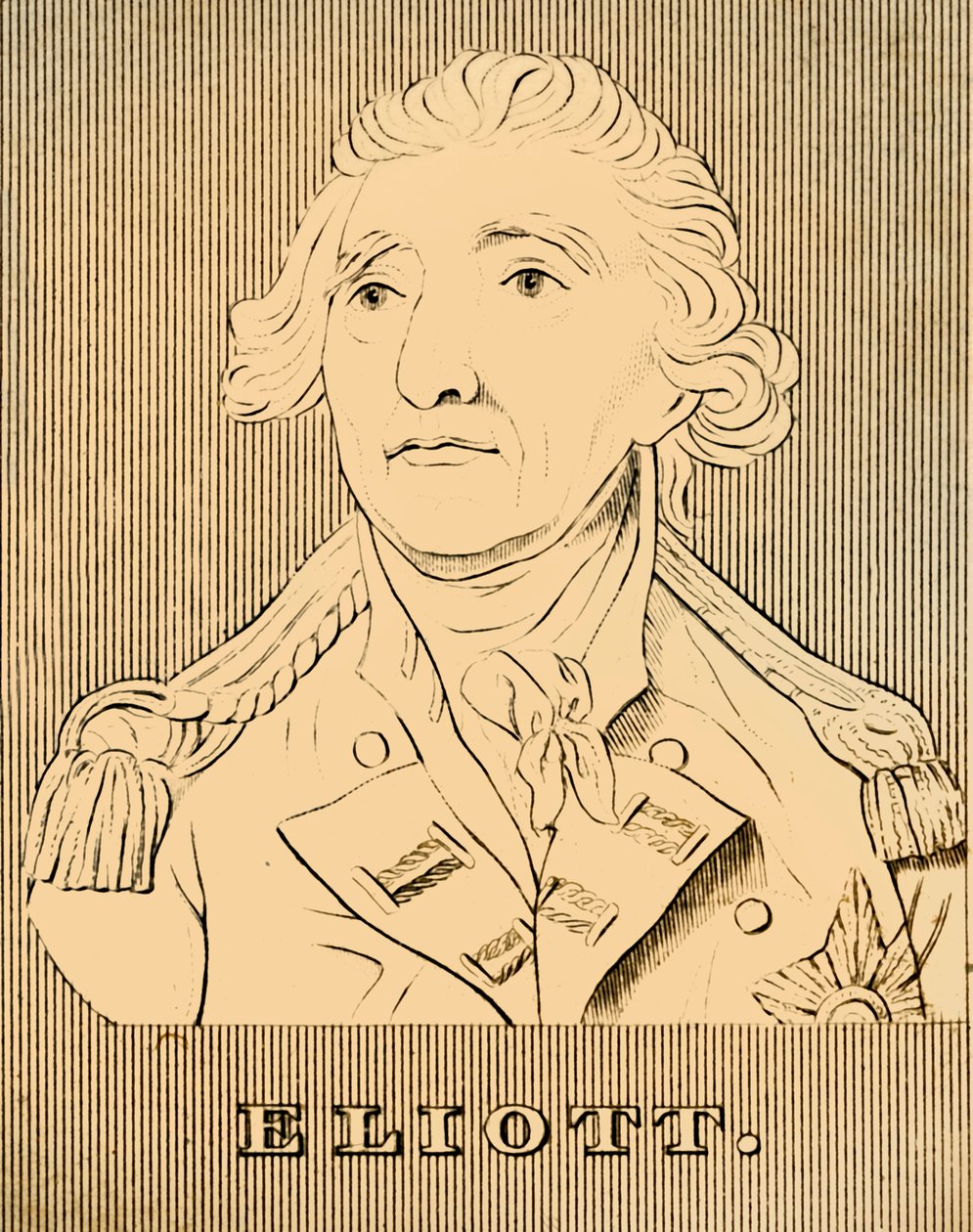 Eliott, 1717-1790, 1830. af Unbekannt
