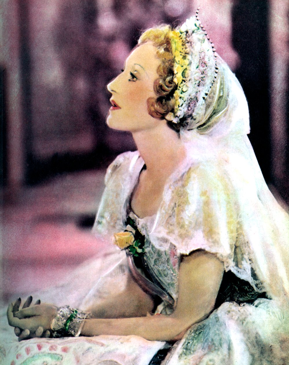 Elisabeth Bergner, østrigsk-ungarsk født skuespillerinde, 1934-1935 af Unbekannt