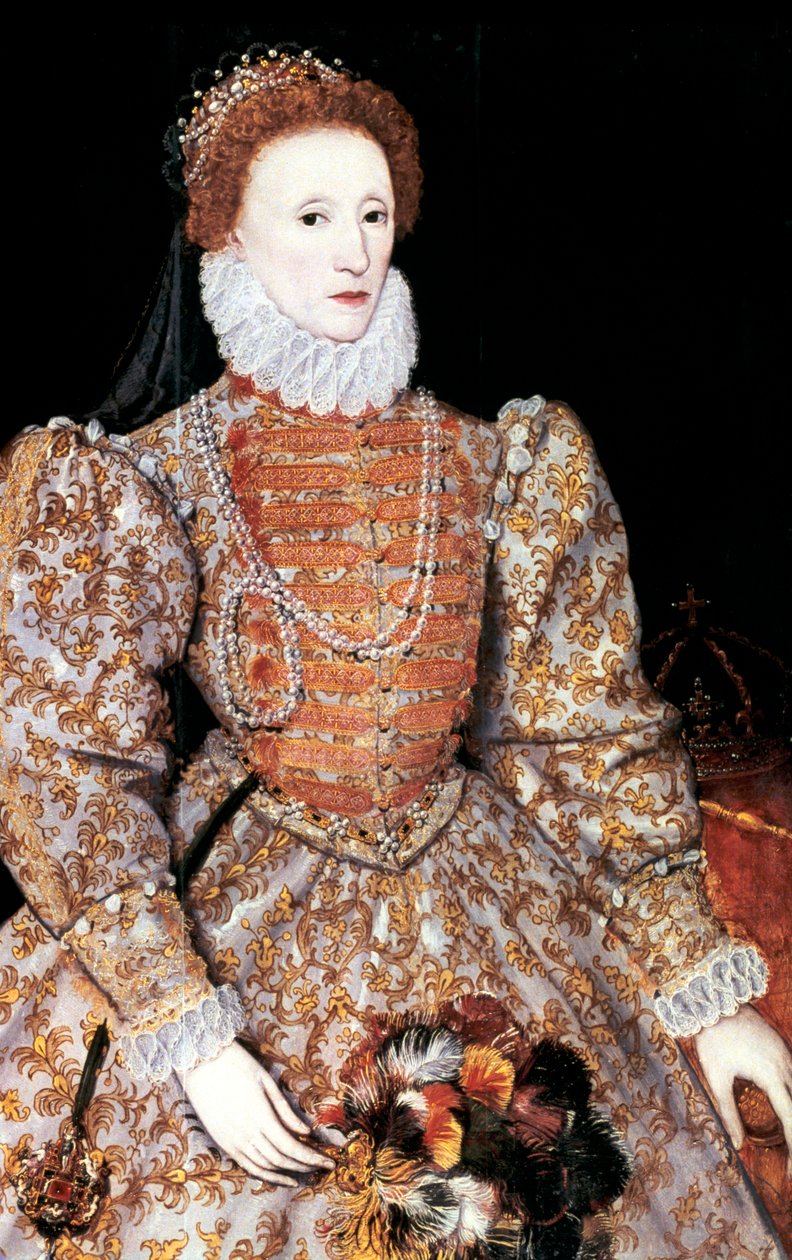 Elizabeth I, dronning af England og Irland, c1588 af Unbekannt