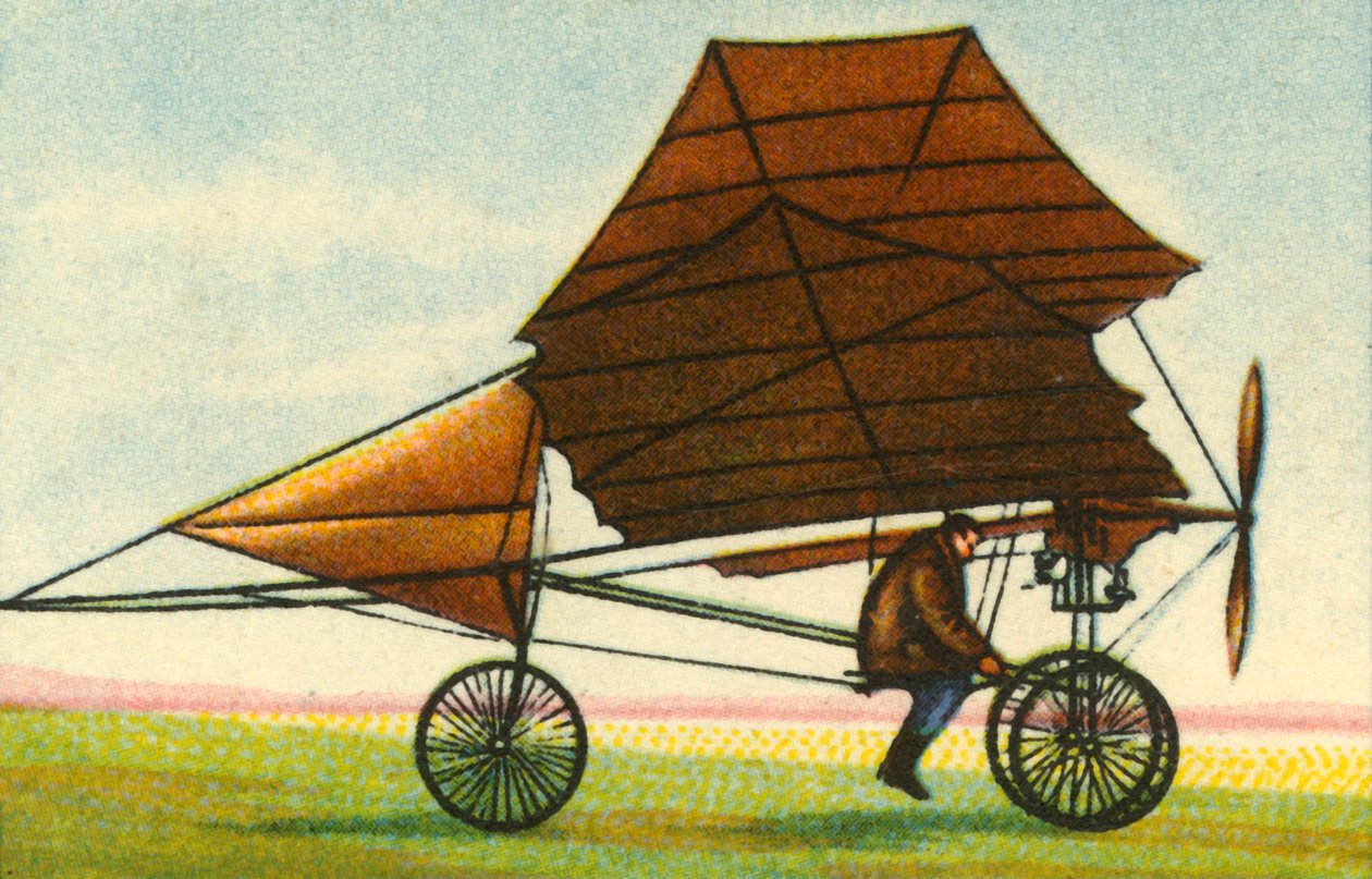Ellehammer semi-biplan, 1906, 1932. af Unbekannt