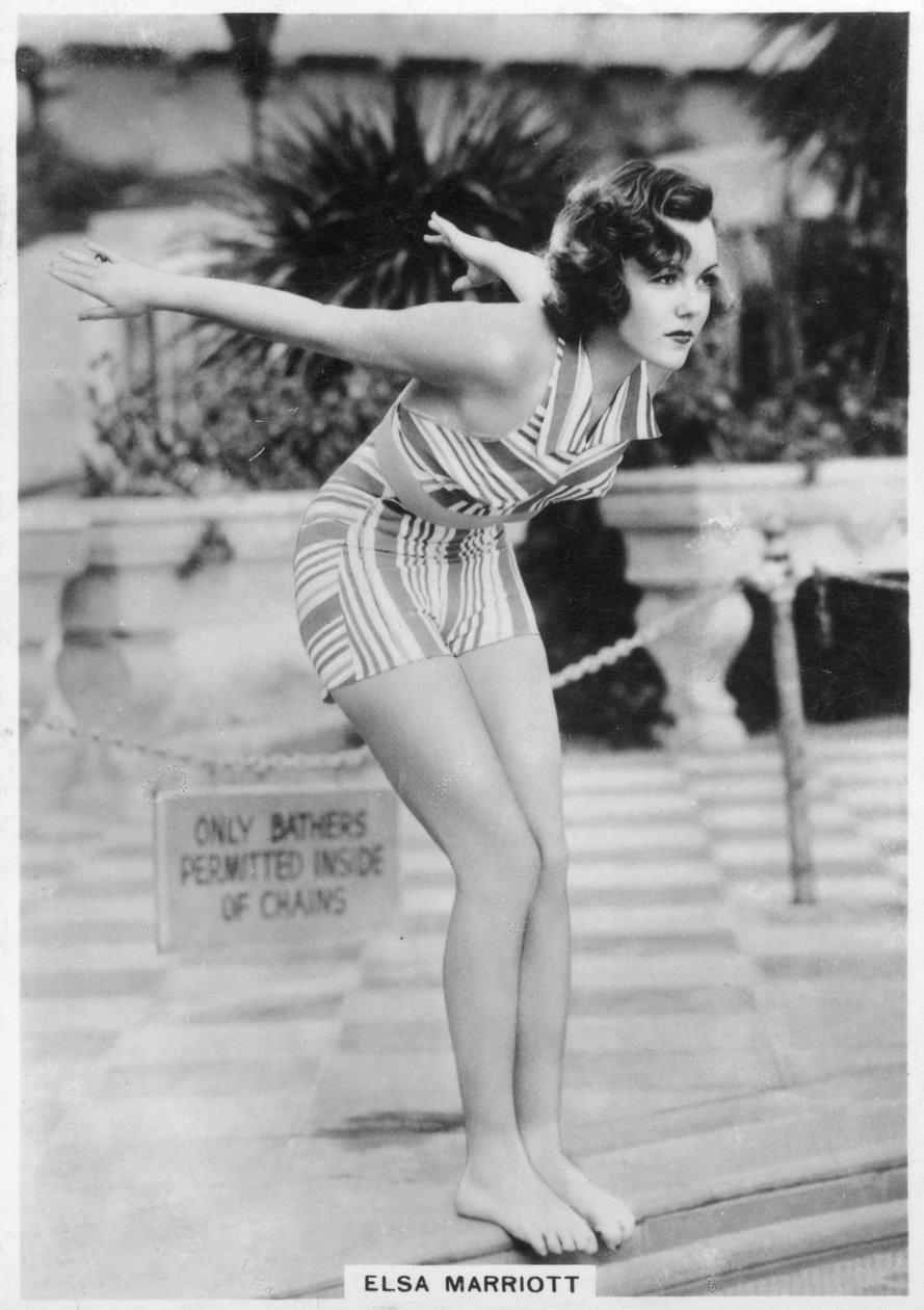 Elsa Marriott, skuespillerinde, 1938 af Unbekannt