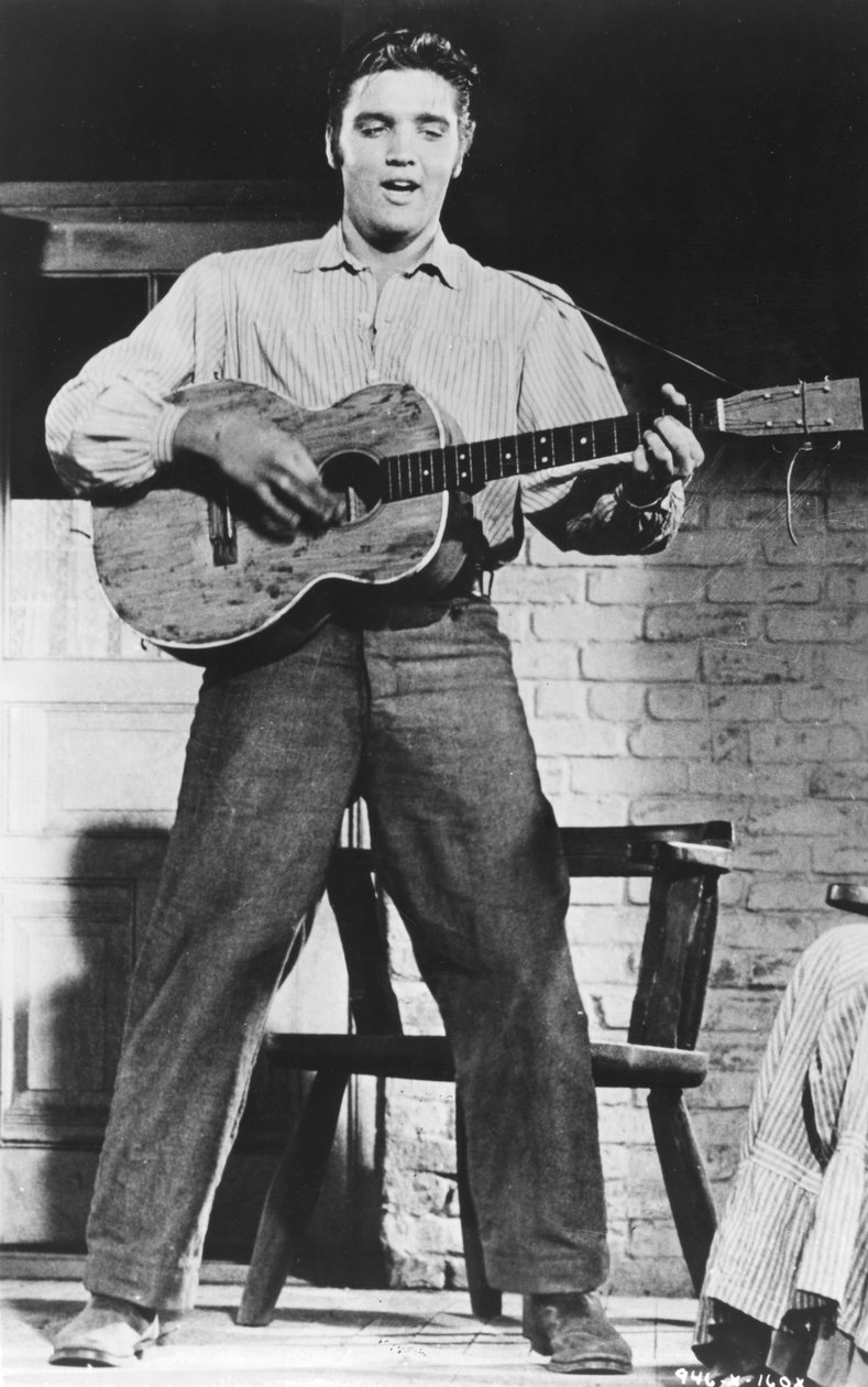 Elvis Presley, amerikansk sanger og skuespiller, 1950