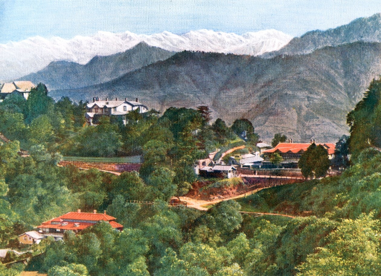 Elysium Hill, Simla, Indien, begyndelsen af det 20. århundrede af Unbekannt